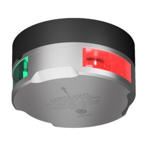 Lopolight 1nm 2-farv.  2,5m kabel Omvendt mont.