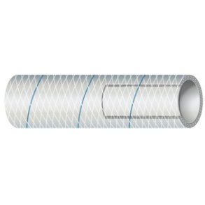 Sierra 1/2 Wht. Reinf PVC W/Blue Tracer 15 mtr.