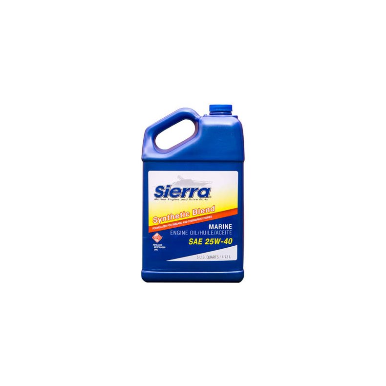 Sierra Catalyst 25W40 Oil - 5 Qt