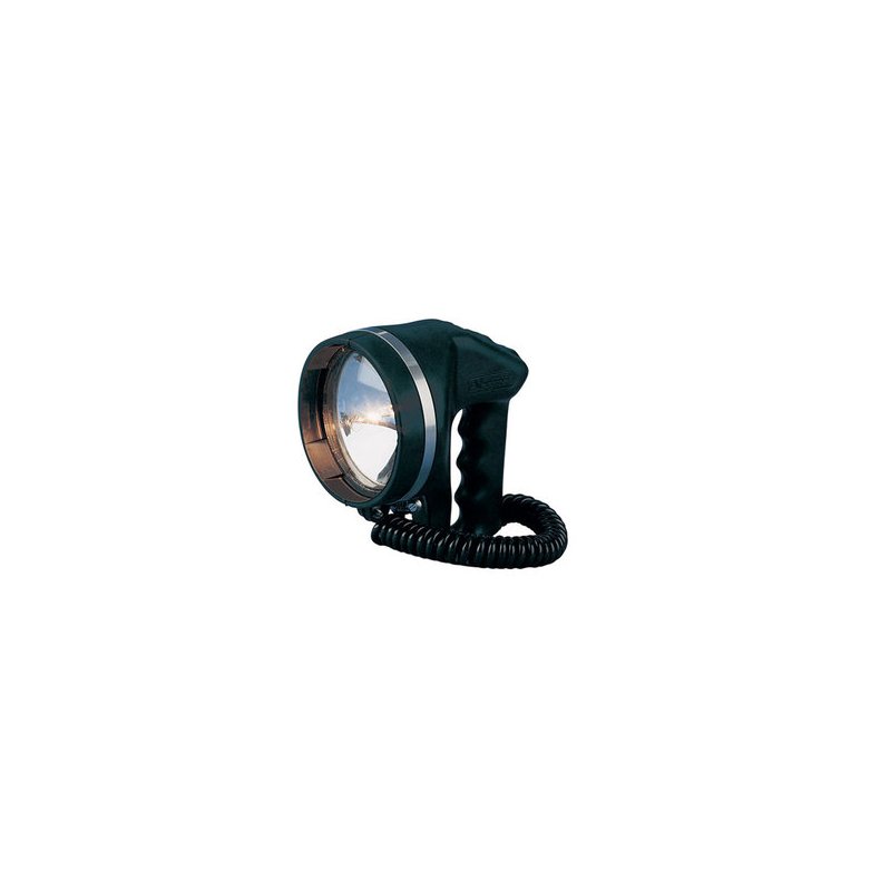 Aquasignal Sgelygte Sort 12V/50W halogen