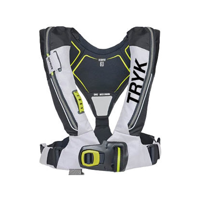 Tryk p Spinlock Deckvest farve SORT