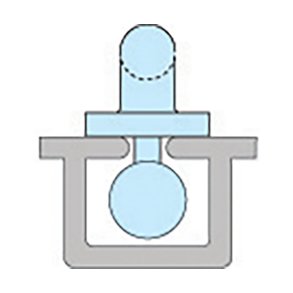 Bainbridge Allslip Mast Slugslides 12.5mm