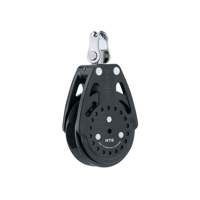 Harken Carbo Ratchamatic Blok 57 mm HTE enkelt svi