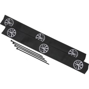 Liros Protect Set 60 mm sort-hvid, 2 x 60 cm