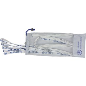 Liros Sail Ties 20 mm hvid-bl 2.5 m 5stk