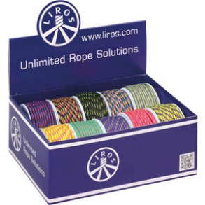 Liros Trimline Neon 3mm pink-neongul 20 m