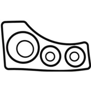 Sierra Outdrive Gasket Set Bravo Drev