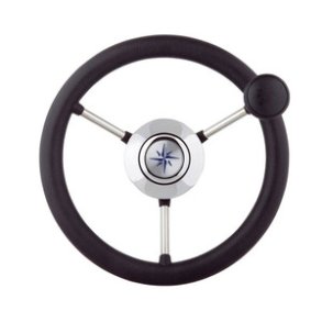 Rat Rustfrit med knob 280 mm