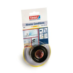 Tesa Xtreme Conditions sort 25mm 3m