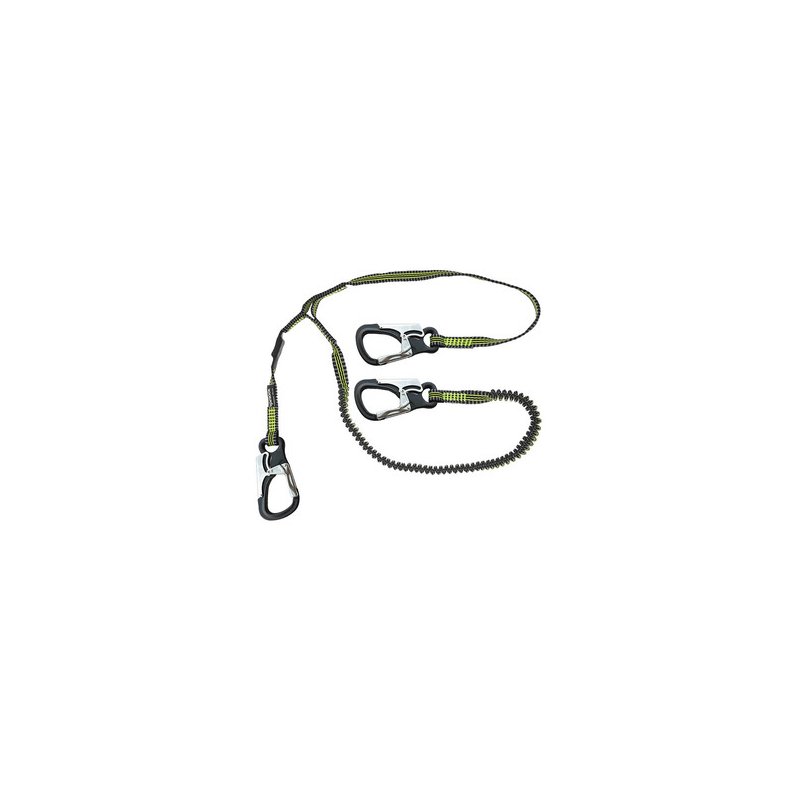 Spinlock Letvgts Livline 3 hager, 2 m elastikline