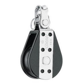 Harken Big Bulletblok 38 mm enkelt, sjkkel