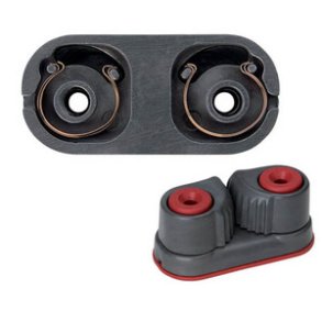 Harken Cam-Cleat standard dobbelt fjedre