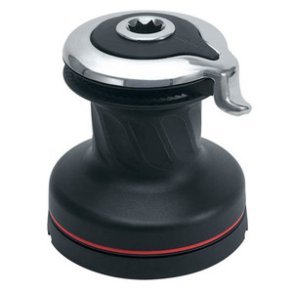 Harken Radial skdespil ST 1-speed  sort alu.