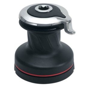 Harken Radial skdespil ST 1-speed  sort alu.