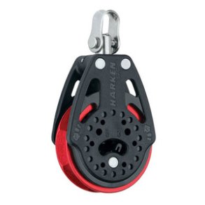 Harken Ratchet blok 57 mm enkelt m. svirvel