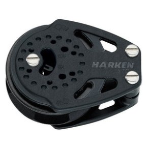 Harken Ratchet blok 57 mm enkelt, skildpadde