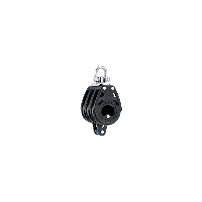 Harken Carbo Blok 57 mm tripel, svirvel, hunsvot