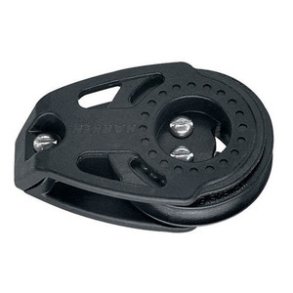 Harken Carbo Blok 57 mm enkelt, skildpadde