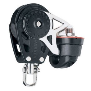Harken Carbo Ratchet Blok 40 mm enkelt, svirvel, C