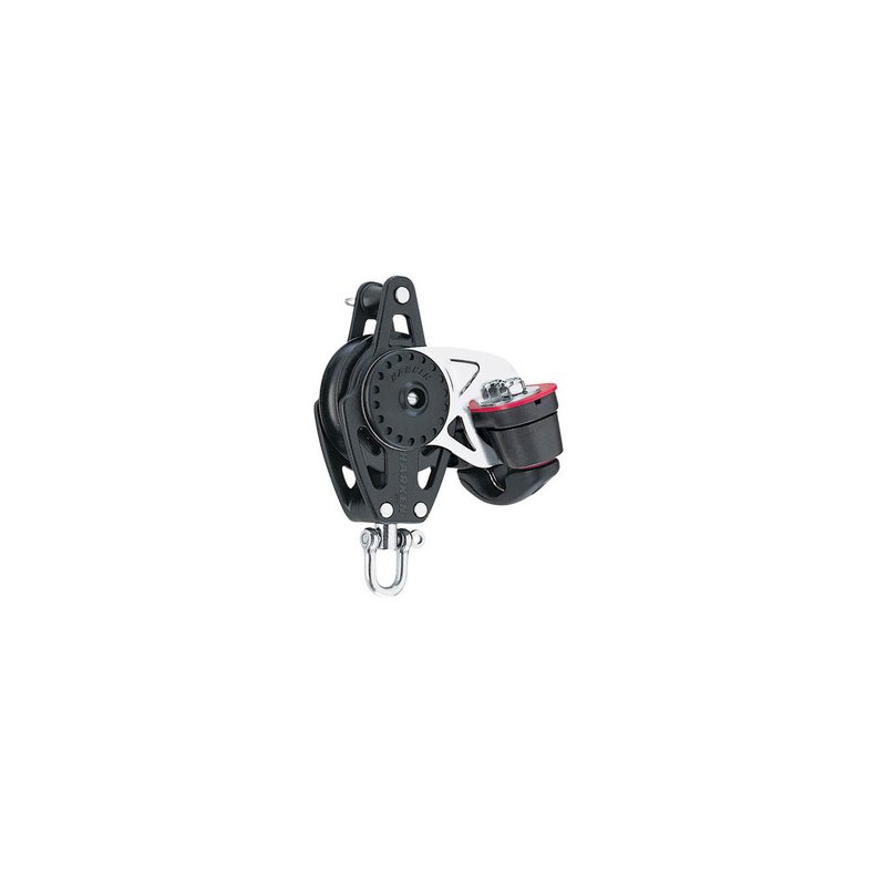 Harken Carbo Blok 57 mm enkelt, svirvel, hunsvot,