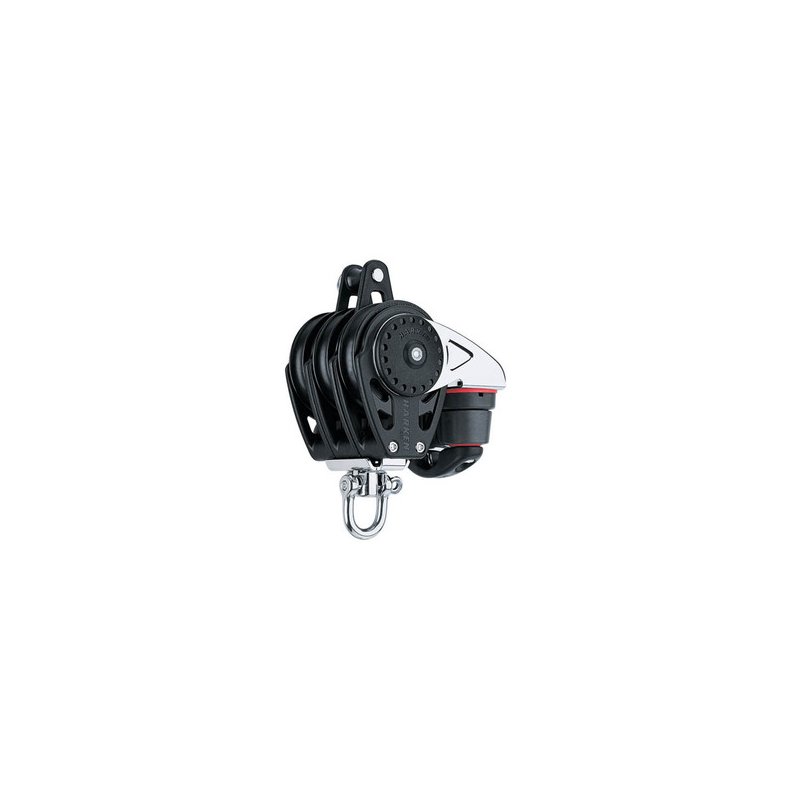 Harken Carbo Blok 57 mm tripel, svirvel, hunsvot,