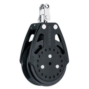 Harken Carbo Ratchamatic Blok 57 mm enkelt svirvel