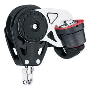 Harken Carbo Ratchamatic Blok 57 mm enkelt Cam-Mat