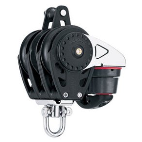 Harken Carbo Ratchamatic Blok 57 mm tripel/hunsvot