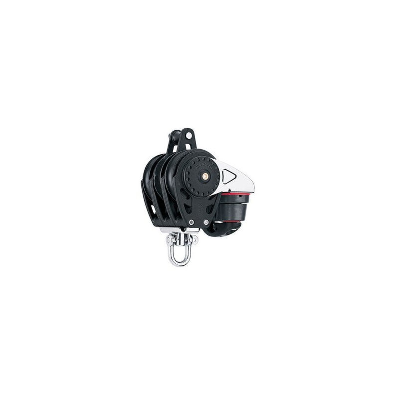 Harken Carbo Ratchamatic Blok 57 mm tripel/hunsvot