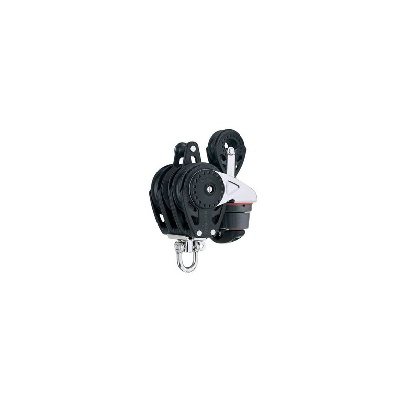 Harken Carbo Ratchamatic Blok 57 mm tripel/hunsvot