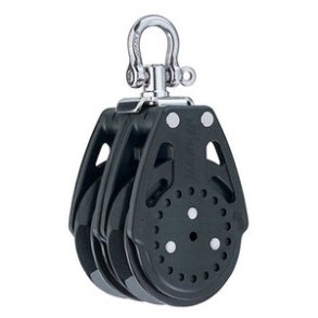 Harken Carbo Ratchamatic Blok 57 mm dobbelt, svirv