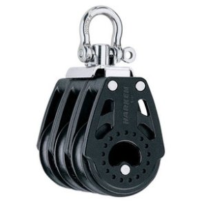 Harken Carbo Blok 40 mm tripel, svirvel