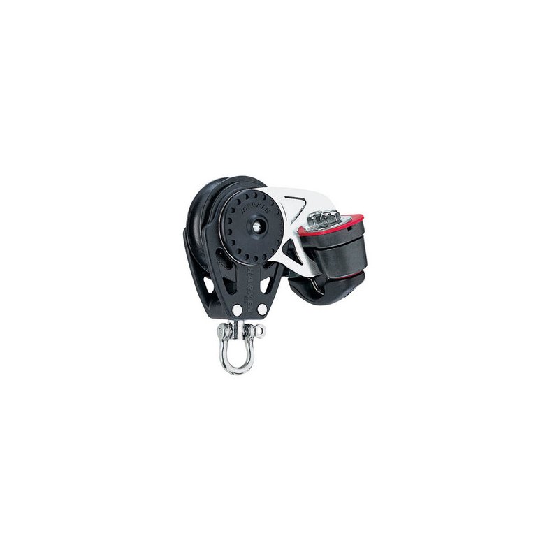 Harken Carbo Blok 40 mm enkelt , Carbo-Cam Cam-Cle