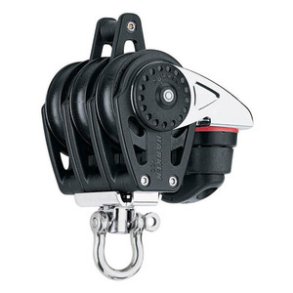 Harken Carbo Blok 40 mm tripel , svirvel , hunsvot