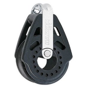 Harken Carbo Blok 40 mm enkelt, bjle