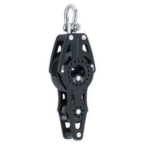 Harken Carbo Ratchet Blok 57 mm enkelt, hunsvot, v