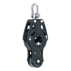 Harken Carbo Ratchet Blok 75 mm enkelt, violin