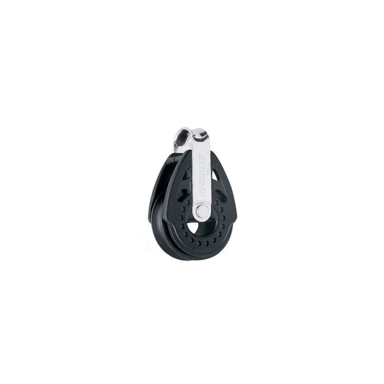 Harken Carbo Blok 29 mm enkelt, bjle