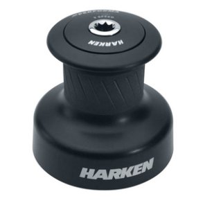 Harken Radial skdespil PT 2-speed sort alu.