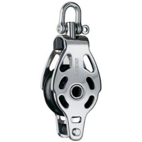 Harken ESP 57 mm Enkeltblok m. hundsvot, RF stl