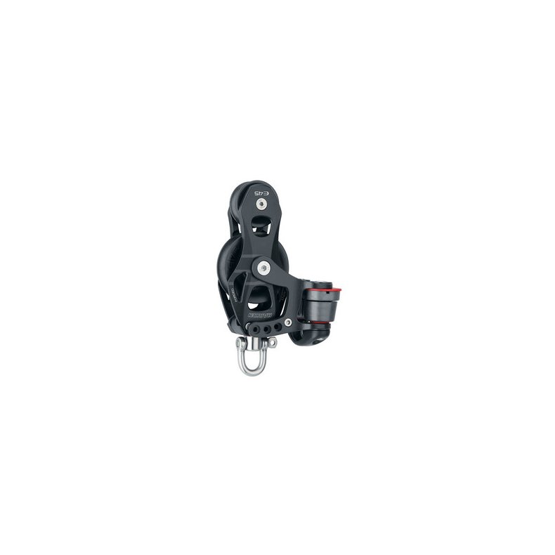 Harken Element blok 45 mm violin m. svirvel og Cam