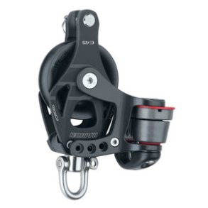 Harken Element blok 45 mm enkelt m. svirvel og Cam