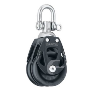 Harken Element blok 45 mm dobbelt m. svirvel