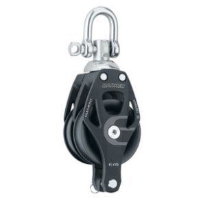 Harken Element blok 45 mm dobbelt m. svirvel og Ca