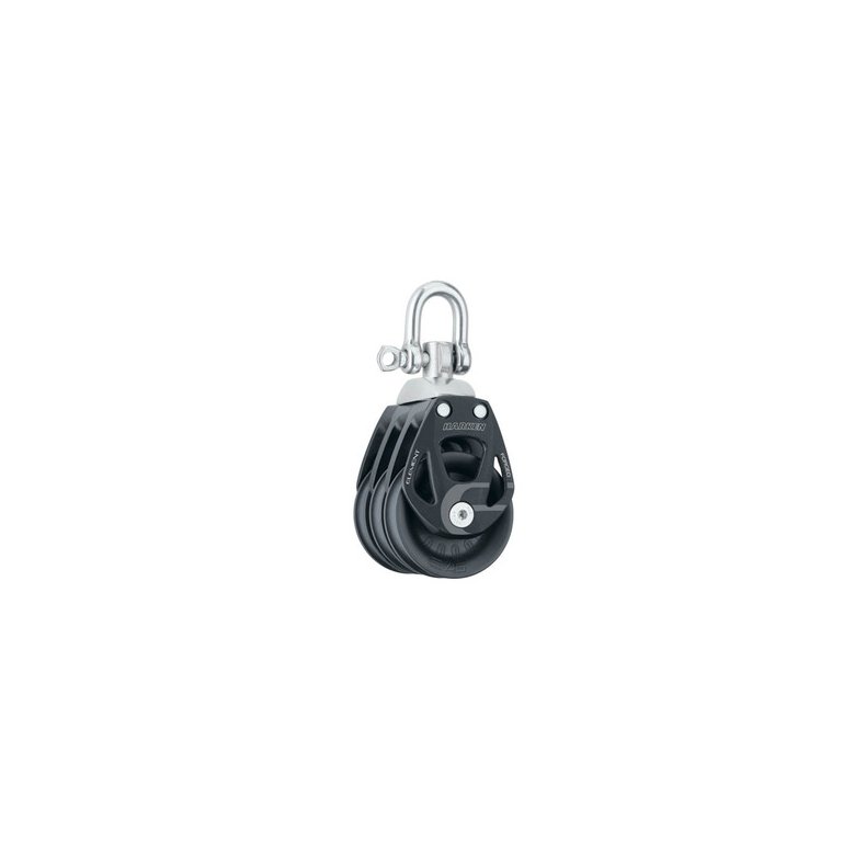 Harken Element blok 45 mm tripple m. svirvel