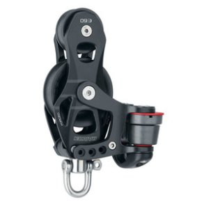 Harken Element blok 60 mm violin m. svirvel og Cam
