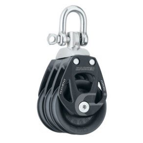 Harken Element blok 60 mm tripple m. svirvel