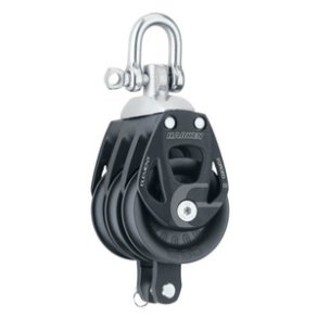 Harken Element blok 60 mm tripple m. svirvel og Ca