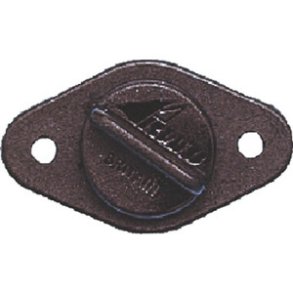 RWO Bundprop gevind 22mm Sort 2stk