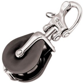 Wichard Kaste blok 55 mm enkelt/hv